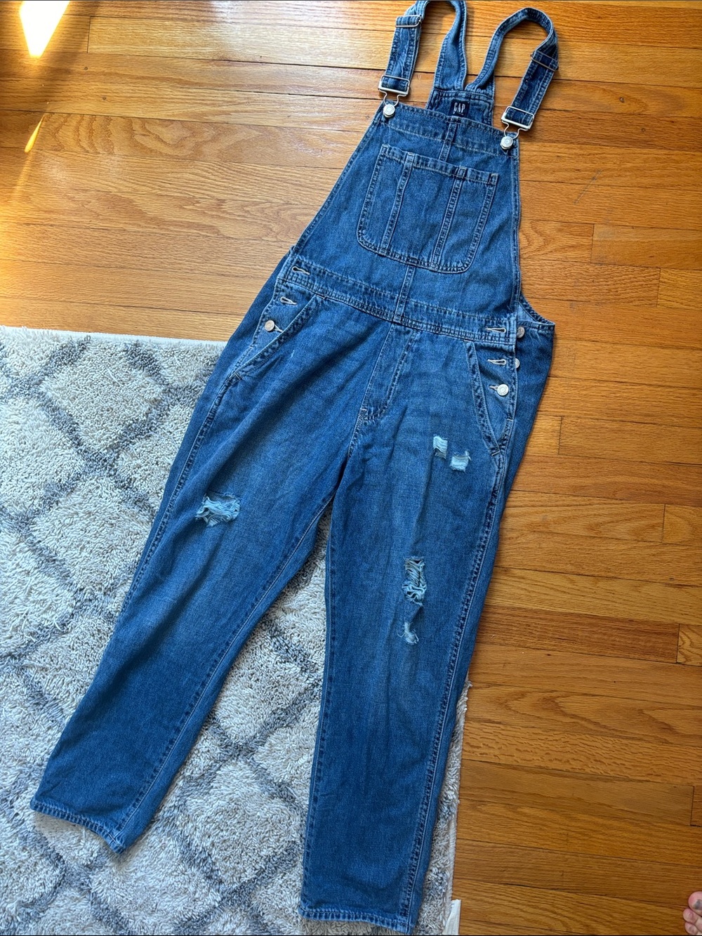 GAP Denim Overalls with Adjustable Straps